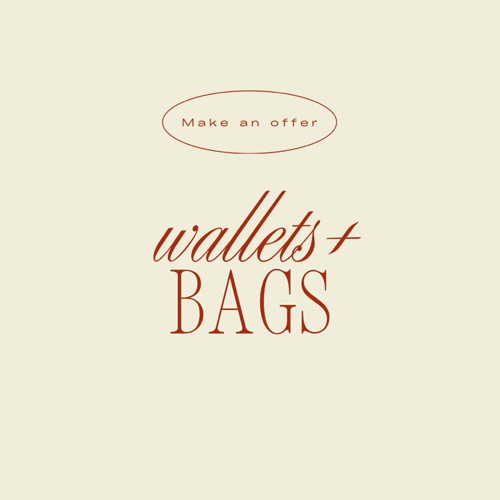 PURSES AND WALLETS 👜👜👜